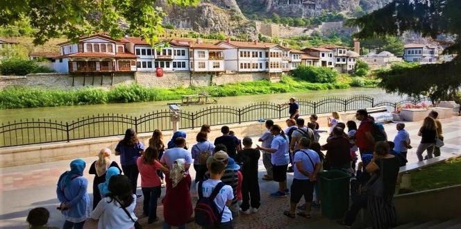 amasya yerli ve yabancı turistler tarafından ziyaretçi akınına uğradı