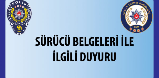 Sürücü Belgelerinin Yenilenmesi