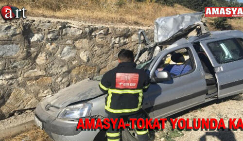 AMASYA’DA KORKUNÇ KAZA