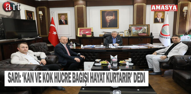 SARI: ‘KAN VE KÖK HÜCRE BAĞIŞI HAYAT KURTARIR’ DEDİ