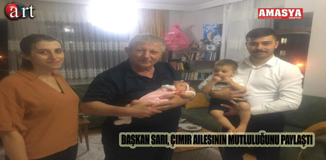 Başkan Sarı, Çimir Ailesinin Mutluluğunu Paylaştı