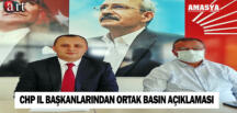 CHP İl Başkanlarından Ortak Basın Açıklaması