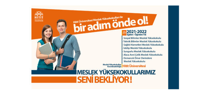 HİTİT ÜNİVERSİTESİ İLE BİR ADIM ÖNDE OL!