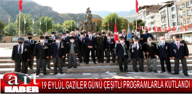 19 Eylül Gaziler Günü çeşitli programlarla kutlandı