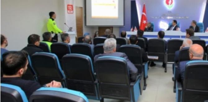 2022-2023 YILI TRAFİKTE KIŞ MEVSİMİ TEDBİRLERİ TOPLANTISI