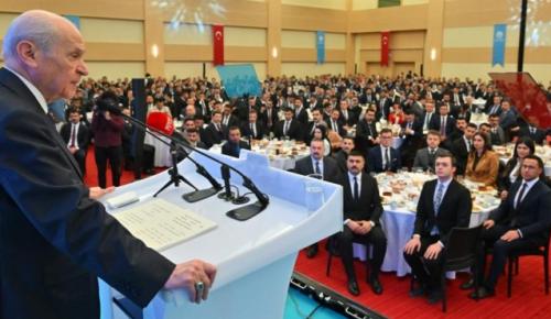 MHP LİDERİ DEVLET BAHÇELİ “TÜRK GENÇLİĞİ GELECEĞİN YOL HARİTASINI BELİRLEYECEKTİR”