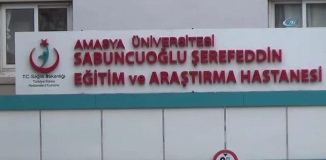 Amasya’da Doktor ve Hastanın Arasında Kapı Çalma Olayı: Arbede Yaşandı