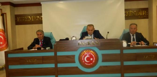 Amasya İçin Önemli Kararlar: Meclis Toplantısında 5 Öneri Kabul Edildi