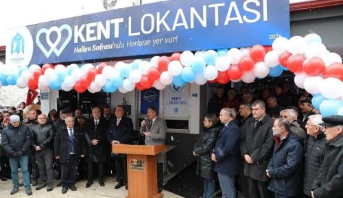 Merzifon’da Kent Lokantası Açıldı